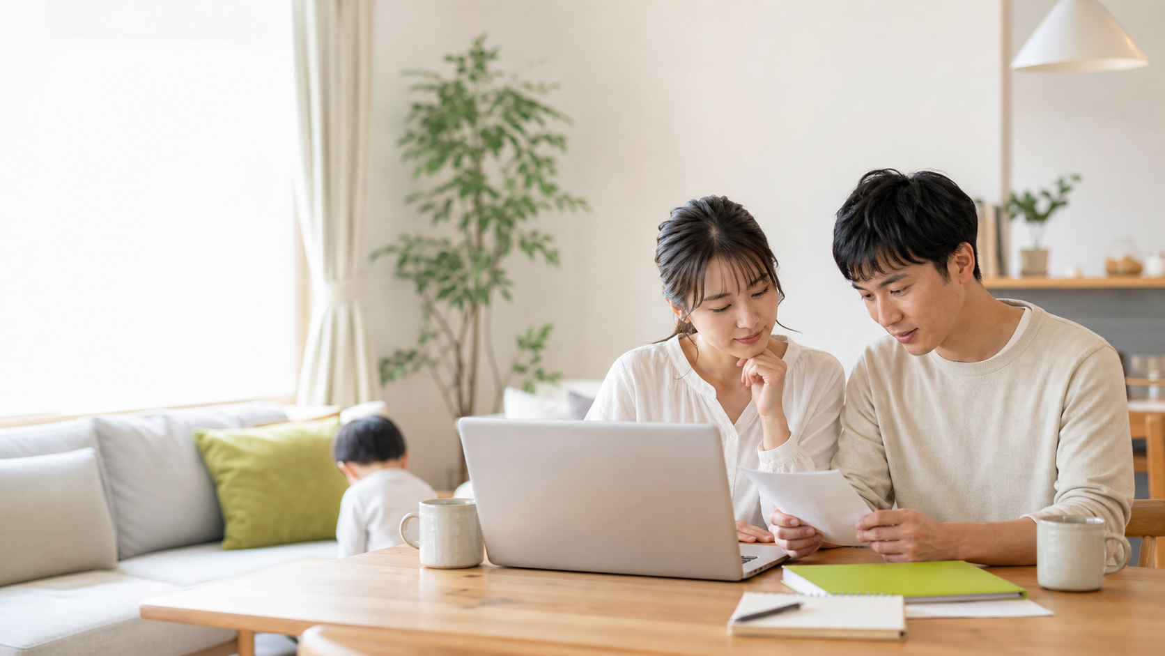 家族の笑顔・医療のイメージ